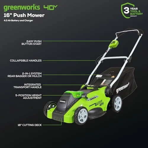 Greenworks 40V 16" | Tools Official