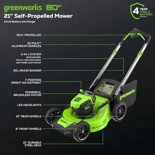 Greenworks 80V 21" | Tools Official